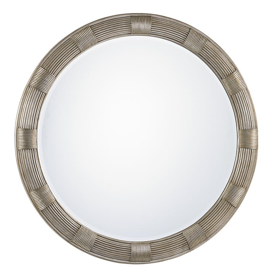 Lexington MacArthur Park 729-201 Riva Octagonal Mirror with Faux Shagreen  Frame | Johnny Janosik | Mirror